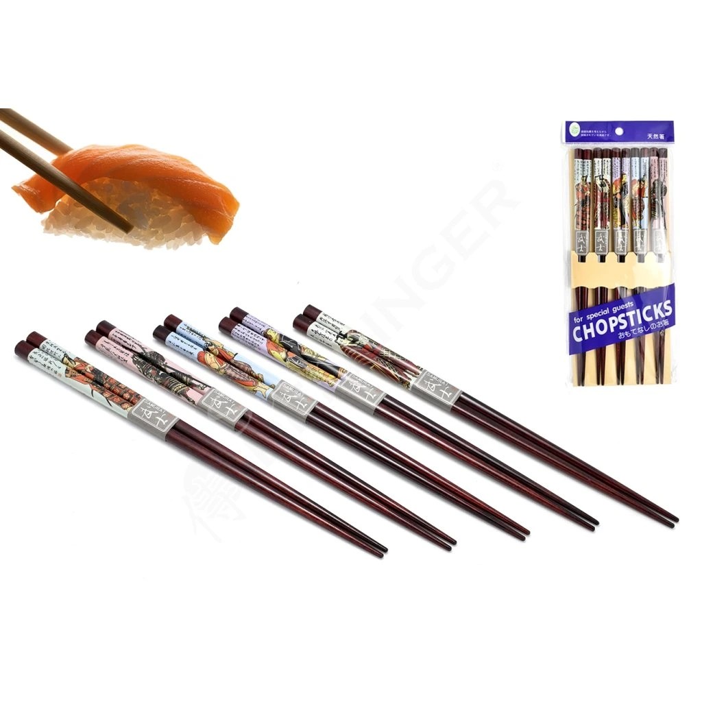 foto Sada j�deln�ch h�lek EDO Japan � Samurajov� (5 p�r�)